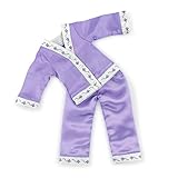 Emily Rose 14 Inch Doll Clothes | Lavender 2 Piece Doll Pajamas PJs Outfit | Fits 14