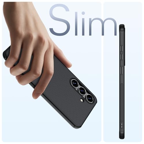 Image of Nillkin Magnetic Shockproof for Samsung Galaxy S25 Plus Case Magsafe, [Military-Grade Protection] [Anti-Scratch & Slip] [Compatible with MagSafe] Slim Case for Galaxy S25 Plus Case, Black