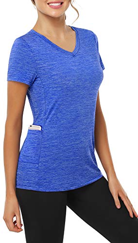 CHICHO Exercise Shirts for Women Sh…