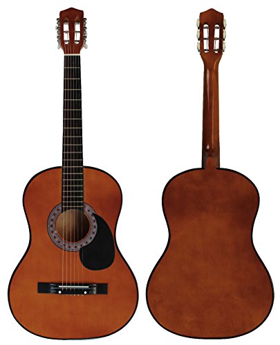 Ymc BG38-CF-AKIT 38 Inch Coffee Beginner Acoustic Guitar Starter Package Student Guitar thumb #1