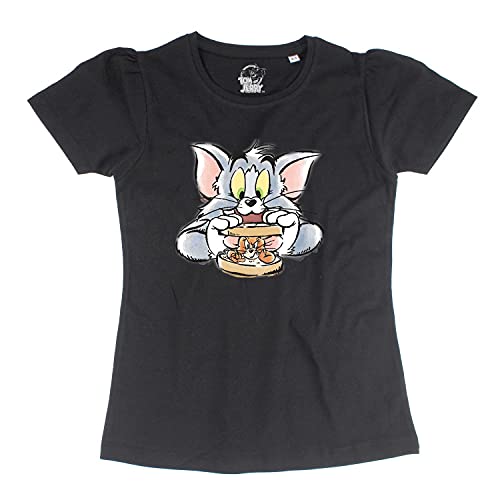 Image of Tom & Jerry by Wear Your Mind Girl's Regular Fit T-Shirt