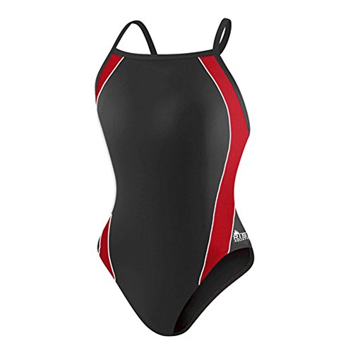 Rise Solid H-Back Poly Splice (22, Black/red)