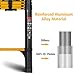 SINMEIRUN 20.3FT Telescoping Ladder, Portable Extension Folding Ladder, Multi-Purpose Compact Telescopic Ladder for Household or Outdoor Work, 330lbs Max Capacity