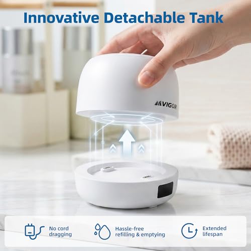 Image of Dental Ultrasonic Retainer Cleaner Machine - 45kHz Separable Dental Cleaning Pod with Digital Timer & 200ML Tank - Professional Device for Dentures, Aligners, Mouth Guards, Braces, Jewelry