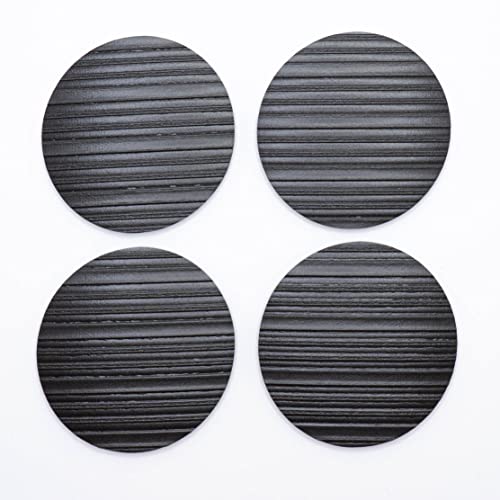 Stay! Furniture Pads, Round Furniture Grippers, Gripper Pads, Protect Your Floor | Works On Hardwood Floors And Carpet, Anti-Slip | Round Black, Set Of 4 (6 Inch) #TOP1