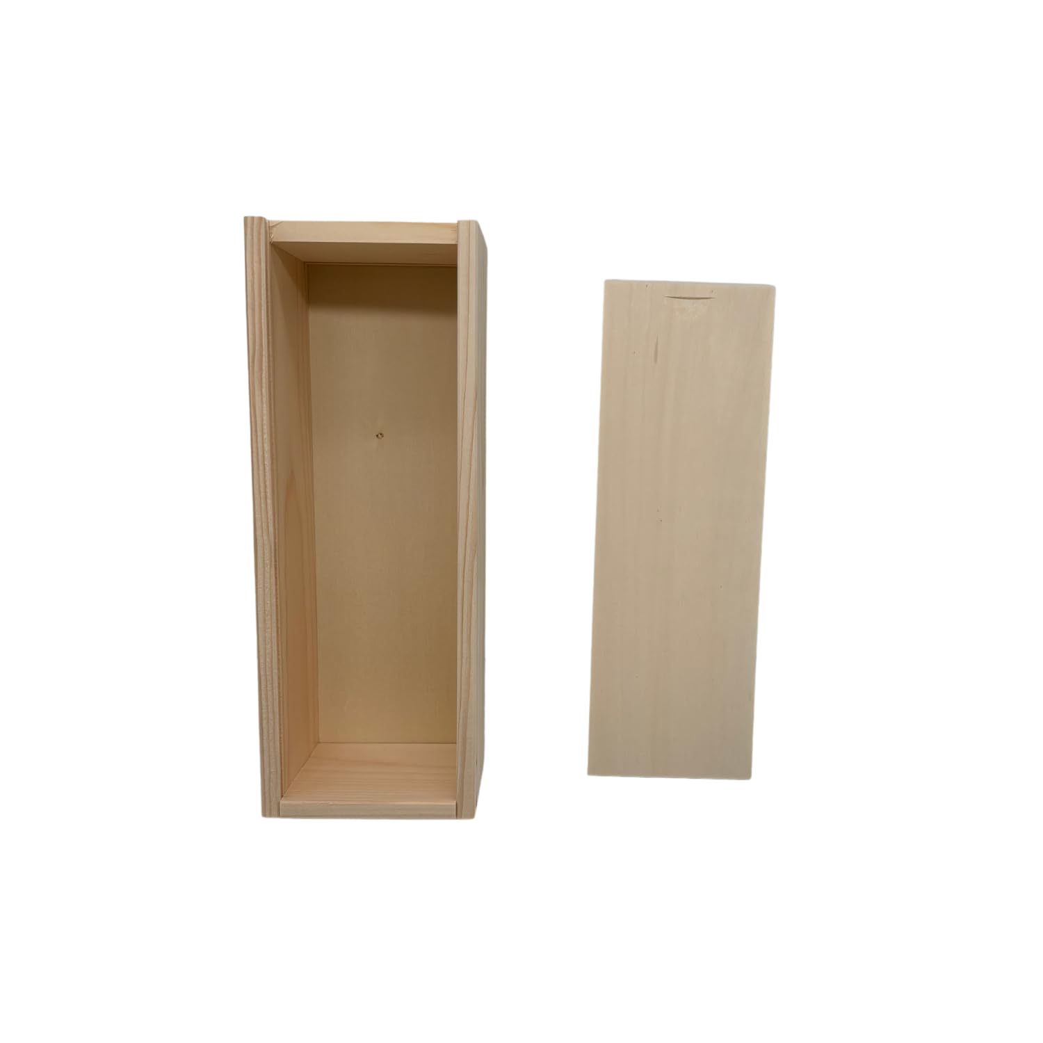 Taufkerzenkiste aus Holz (26 x 8,5 x 8,5 cm)