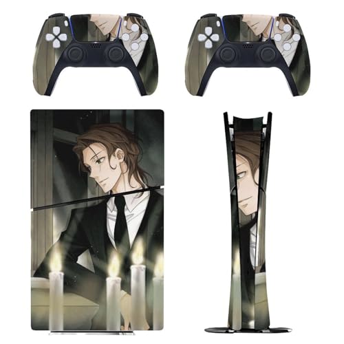 PS5 Slim �f�W�^���� �X�L���V�[�� �J���̃����A�[�e�B PlayStation 5 �ی�X�e�b�J�[ ���^�X�L�� �ی�V�[�� �S�ʕی� ���ʑΉ������ʑΉ� �ϋv�� �w��/��/����/�ق���h�~ ���B�� �C�A�[�� �U�M�ǂ� ��G��ǂ� �{�̂ƃQ�[���R���g
