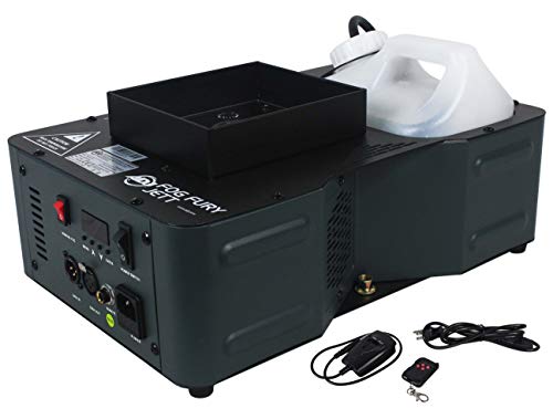 Máquina de humo vertical American DJ Fog Fury Jett con control miniatura 4