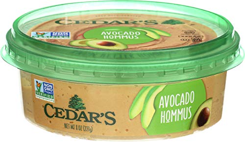 Cedars Mediterranean Food, Hommus Avocado, 8 Ounce