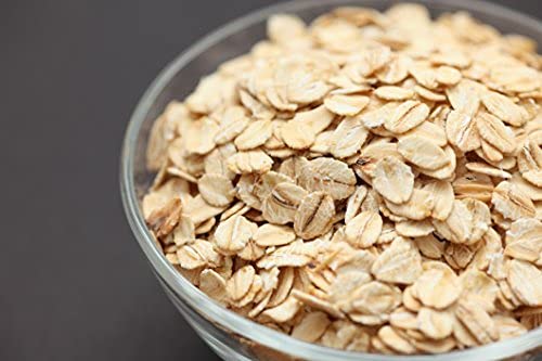 Image of GreenHabit Gluten Free Rolled Oats 1.2 kg - Fibre & Protein Rich Breakfast for weight loss, Super Saver Pack (1.2kg pack of 1)