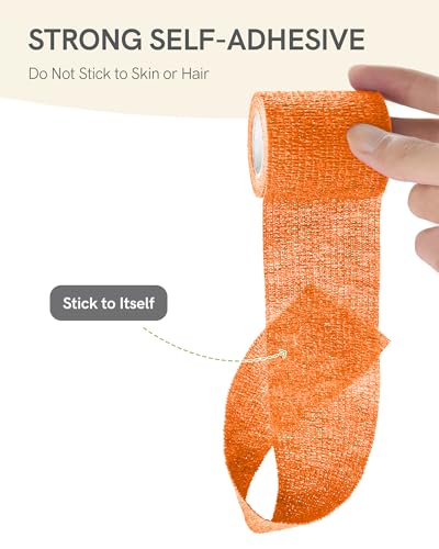 Image of FriCARE Self Adhesive Bandage Wrap, Medical Tape in First Aid Kit
