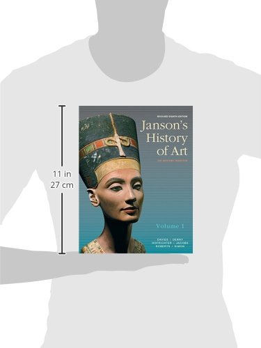 Close-up of Janson's History of Art book cover