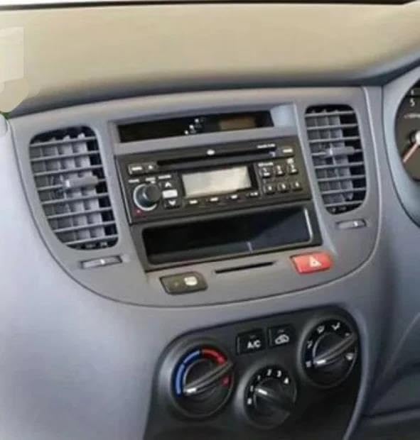 ラジオパネルフェイシア に適合する キア リオ3 モーニング 2005 2006 2007 9インチ カーフレーム アダプター An