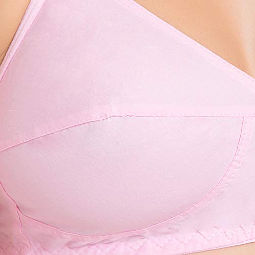 Image of SOUMINIE Women's Pure Cotton Non-Padded Full Coverage Flexi-Fit Everyday Bra | Women's /Ladies /Girls | Best Comfort Bra | Regular Use Bra | Shaper Bra | Comfortable Bra