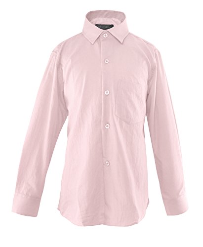 Luca Gabriel Toddler Boy's Long Sleeve Formal Button Down Dress Shirt & Tie Set2