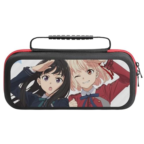 Switch �P�[�X ���킢�� ���R���X ���R�C�� �������� ��m�ソ���� �іؐ瑩 �X�C�b�` ���[�P�[�X �J�o�[ �i�C�����f�� �S�ʕی� �h�o/�h��/�h��/�ϏՌ� 26x11.5x5.2cm Switch�ɑΉ� �ی�p�n�[�h�P�[�X ��e�ʂȎ��[�� �A�N�Z