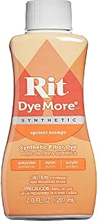 Rit Dye 155867 Synthetic 7oz-Apricot Orange, Other, Multicoloured, 207 ml (Pack of 1)