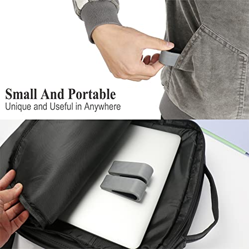 Supbee LP001 Universal Laptop/Computer Keyboard Stands, [4 Pack] Rubber Tilting Wedge Riser Holder thumb #3