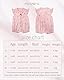 Minizone Baby Strampler Mädchen Sommer, 3er-Pack Kurzarm-Body Jumpsuit Baby Kleidung, Baumwolle Pyjama Neugeborenes Geschenk 3-6 Monate, Kleines Herz