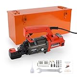 PEResQ Electric Rebar Cutter, Portable 1400W Hydraulic Rebar Cutting Tool, Cuts up to 7/8 in (#7) / 4–22mm, 120V Corded, 1.5s Fast Cut, 22 lb, Model PC-22