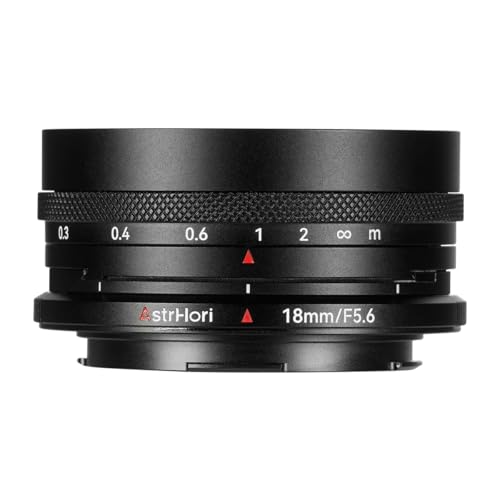 AstrHori 18mm F5.6 �V�t�g�����Y APS-C�Ή� �L�p ���z�B�e L�}�E���g ���C�JL�݊� ±6mm�V�t�g �u���b�N (2�N�ۏؕt) (�������K�i)