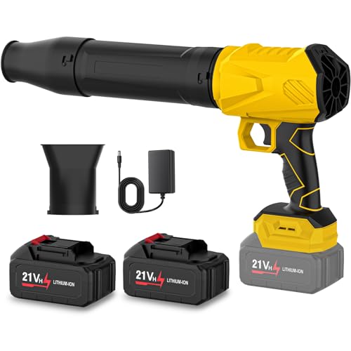 YUANRAN Leaf Blower Cordless Battery and Charger,500,000