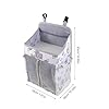 MOTHNUR Organizador Colgante para Cuna con Diseño de Animales Almacenamiento para Cambiador de Ñiño Bolsa Suave E Hipoalergénica para Habitación Infantil Solución Ligera y Portátil #2