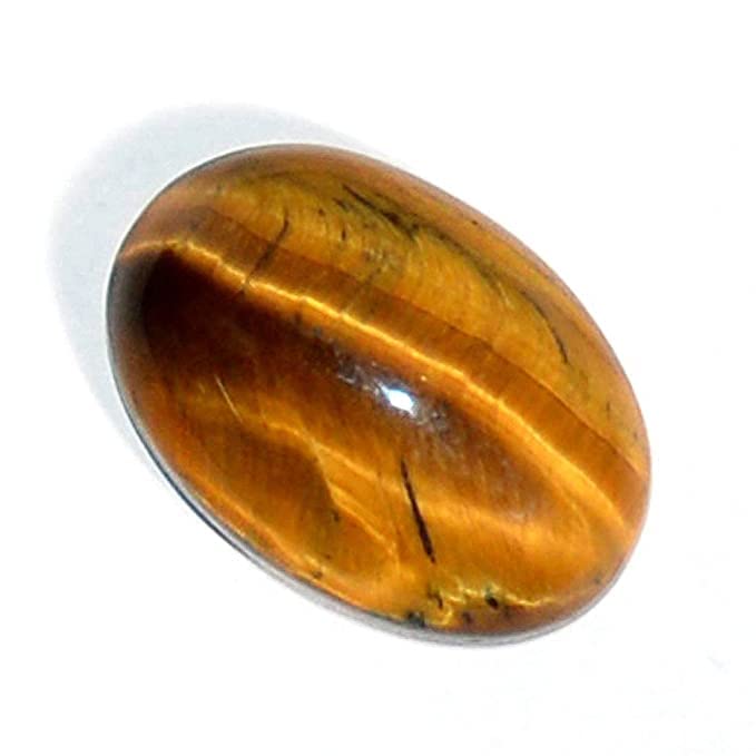 Gema de ojo de tigre natural 3.25 Ratti equilibrio y conexión terrenal