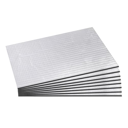 Rdxcv 8 PCS Car Sound Deadening Mats, 197 mil 8.7