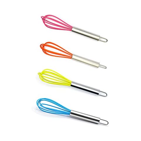 GEPOR Mini Whisks 7 inch 4Pcs Cover