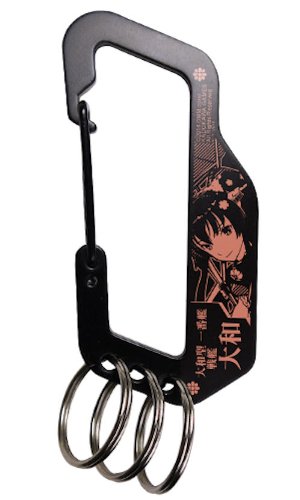 Mousqueton Yamato carabiner porte-clés Fleet Collection thématique de ce navire militaire