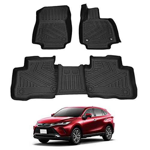 g^ V^nA[ 80n tA}bgԎp TOYOTA HARRIER 80 3D̃J[}bg h}bg TPEގ ی}bg ω/ϖC  JX^p[c CeA ANZT[ ȒPt 3Zbg (nA[ 80n-tA