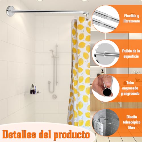 El mejor review de Cortinero para baño en escuadra - los más vendidos. 30 El mejor review de Cortinero para baño en escuadra - los más vendidos. 30
