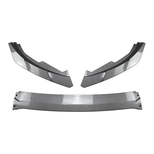 Diffuseur pare-chocs avant anti-rayures en ABS style carbone pour Focus MK4 St