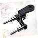 OHPHCALL Cycle Head Light Holder Bike Light Mount Bracket Digital Camera Mount Aluminum Handlebar Lamp Rack Black for Mountain Bikes Road Bikes