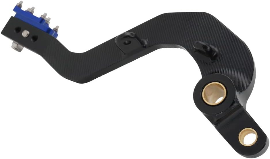 JFG RACING Motorcycle Rear Brake Pedal Aluminum Foldable Foot Brake Lever for WR250R 2008-2020 WR250X 2008-2011 Dirt Bike Blue