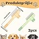 2 Stück Katzenbürste, Pfotenmond Bürste, Professionelle Fellpflege Katze Bürsten Mit Auslöseknopf, Flohkamm Für Katzen, Für Langhaarige Und Kurzhaarige Tiere, 200x80x20mm