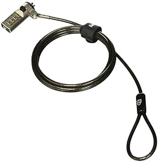 Kensington N17 Dell Cable Lock for Laptops with Wedge Lock Slot (K64442WW)