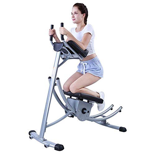 Image of Dolphy Abdominal Coaster Fitness Equipment, Workout Machine Ab Exerciser for Home Use, Black