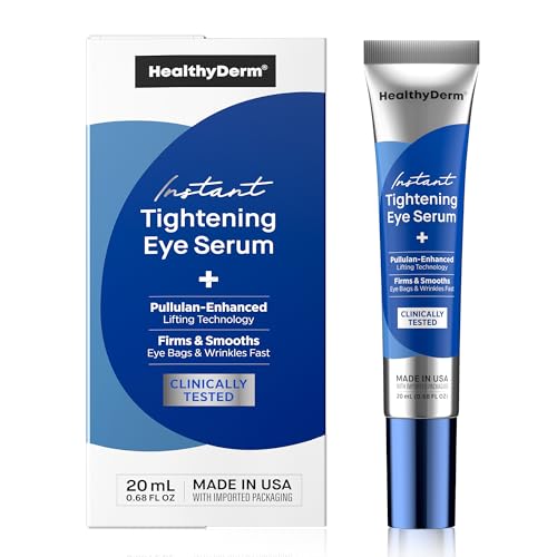 Instant Under Eye Lift Serum - Reduces Eye Bags, Wrinkles, Puffy Eyes, Dark Circles & Crow’s Feet...