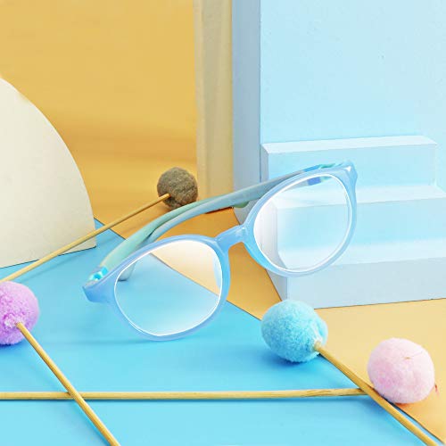 Image of VisionGlobal Blue Light Blocking Glasses for kids, Anti Eyestrain and Blurry, Computer Glasses, Anti Glare