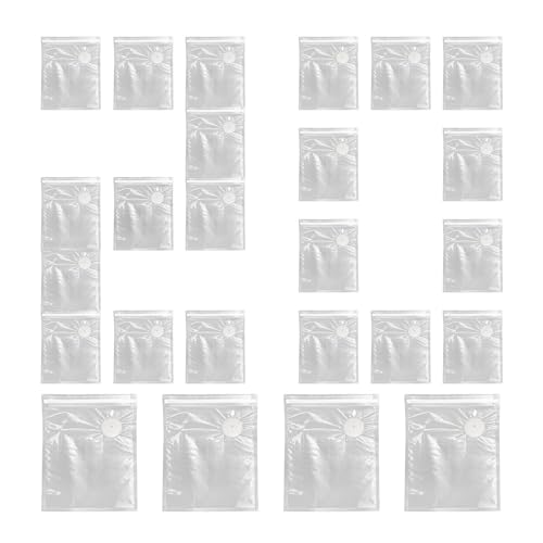 Vacuum Sealed Bags - Reusable Airtight Preserve For Food Storage | PE With Sturdy Design, Vacuum Storage Bags Food Saver For Vegetables Fruit Meal Prep Freezer Fridge Kitchen