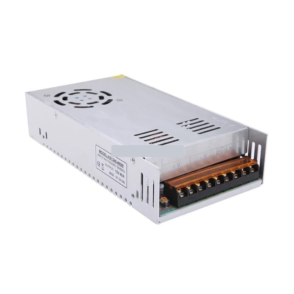 Alimentation 12V 40A pour sublimer l'ambiance lumineuse de votre salon avec un ruban LED 480W
