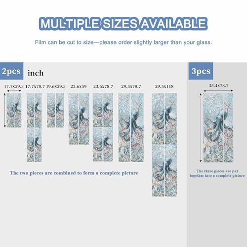 Vinilo Decorativo para Ventana Efecto Arcoíris 17.7x39.3 pulgadas miniatura 5