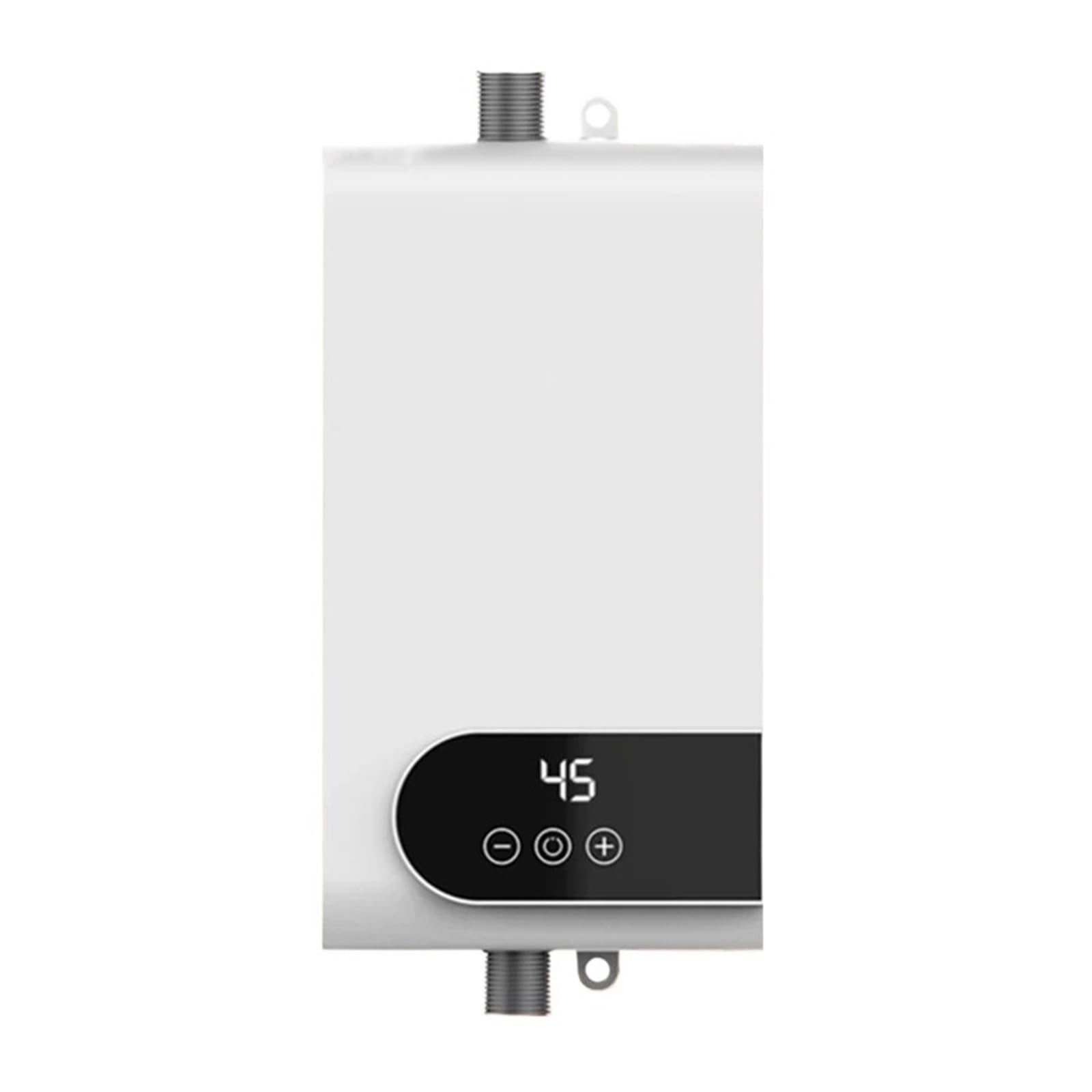 Mini Scaldabagno Istantaneo Da Cucina, Bagno, Elettrico Montato A Parete, Display LCD Dela Temperatura Con Set Doccia Veloce E Comodo(5500W)