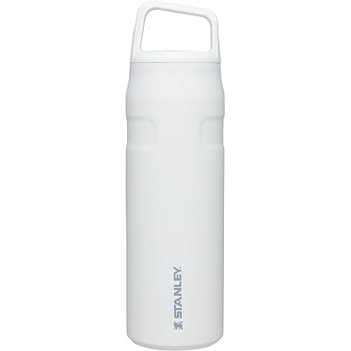 Stanley IceFlow Cap and Carry Water Bottle 16-50 oz | Wide Mouth Twist Lid | Lightweight & Leakproof for Travel & Sports | Insulated Stainless Steel | BPA-Free