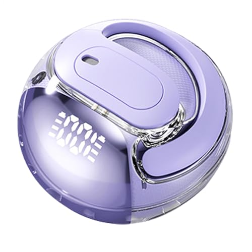 Wireless Ear-Hook Headphones, Clear Sound Quality, Portable and Lightweight Sport Earphones, Voice Assistant Compatible, Ideal f