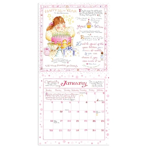 Image of TF Publishing 2026 Susan Branch Wall Calendar - Large Grids for Appointments and Scheduling - Vertical Monthly Wall Calendar 2026 with Premium Matte Paper for Home and Office Organization - 12x12in