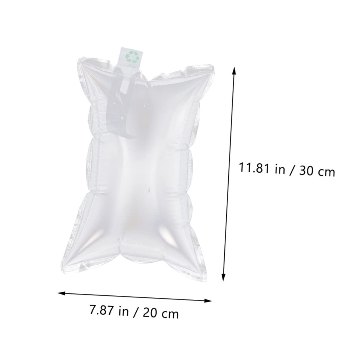 VILLCASE 50pcs Filling Bag Cushioning Pouch Air Bubble Bag Packing Air Conditioned Pillow Air Pouch Shipping Air Bags Air Filled Bags Shockproof Pe Film Co-extruded Film Inflatable Travel