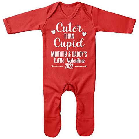 Cuter Than Cupid Valentines Romper Suit Cover